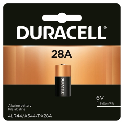 Duracell 6V Alkaline Photo Cell Battery
