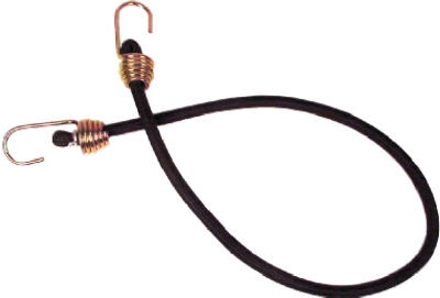 Heavy-Duty Bungee Cord, Black, 32-In.