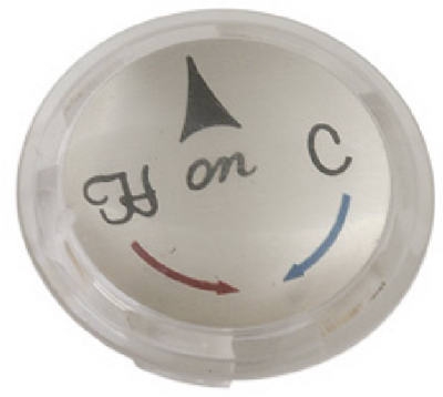 Delta 1-1/2-Inch Diameter Acrylic Single-Lever Scald Guard