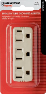 15A Triple Grounding Outlet Tap