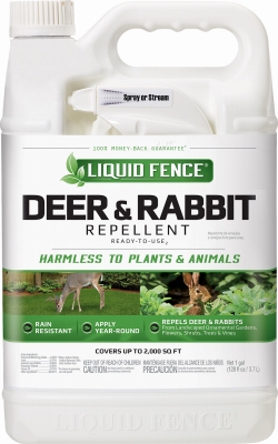 Deer & Rabbit Repellent, Ready-to-Use, 1-Gal.