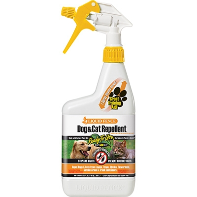 Dog & Cat Repellent, Ready-to-Use, 32-oz.
