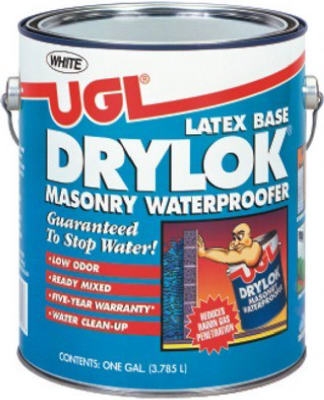 Masonry Waterproofing Paint, Latex Gray, 1-Gal.
