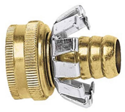 Clincher Hose Repair, 3/4-In. Female, Brass