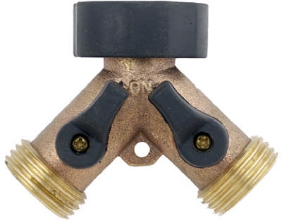 Brass 2-Way Connector