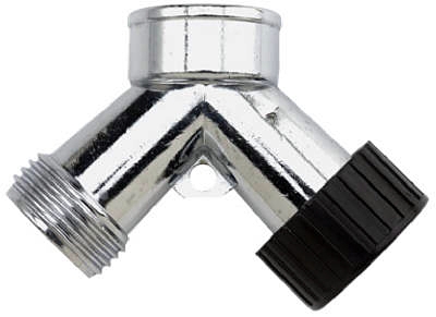 Zinc 2-Way Y Connector