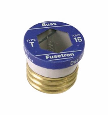 2-Pack 15A Type T Plug Fuse