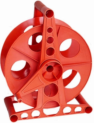 150-Ft. Orange Cord Storage Reel With Stand