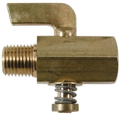 1/4-Inch M.I.P. x 1/4-Inch F.I.P. Gas Cock