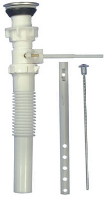 1-1/4-Inch O.D. Tube x 7-3/4-Inch Flexible Lavatory Pop Up Drain Assembly