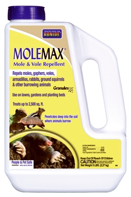 Molemax Mole & Vole Repellent Granules, 5-Lbs.
