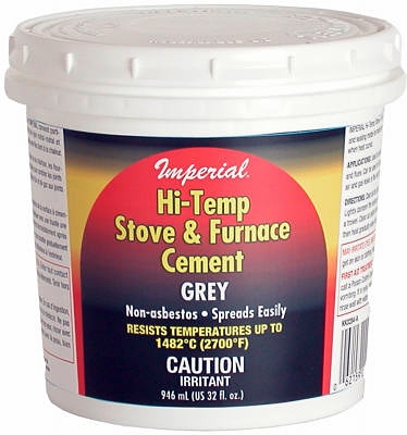 32-oz. Hi-Temperature Stove/Furnace Cement
