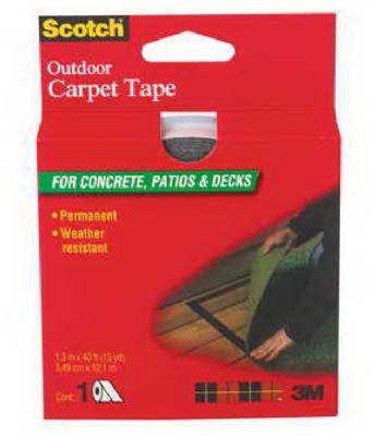 Outdoor Carpet Tape, 1-3/8-In. x 40-Ft.