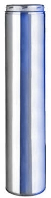 Sure-Temp 86-Inch x 36-Inch Stainless Steel Double Wall Insulated Chimney Pipe