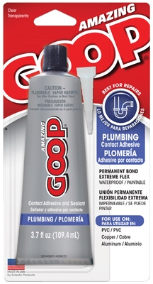 Plumbing Adhesive, 3.7-oz.