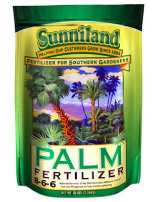 Palm & Ixora Fertilizer, 8-6-6, 20-Lb.
