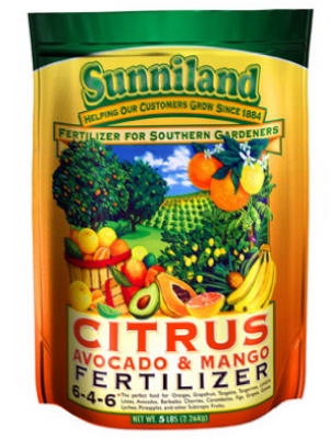 Citrus, Mango & Avocado Fertilizer, 6-4-6, 5-Lb.
