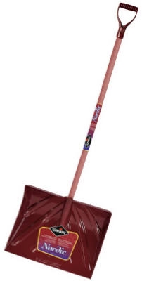 Nordic Mountain Mover Poly Snow Shovel, 18-In.