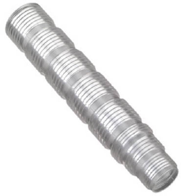 Fit-All 7/16 x 3-1/4 x 5/8-Inch Plastic Escutcheon Nipple