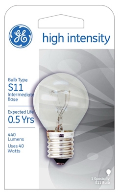 40-Watt High Intensity Appliance Light Bulb