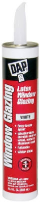 10.5-oz. White Latex Window Glazing Compound