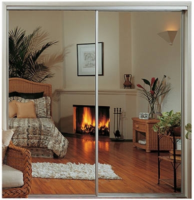 59x80-1/2 WHT Mirr Door