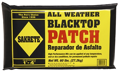 All Weather Blacktop Patch, 60-Lb.