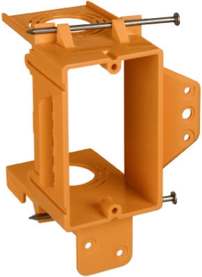 1 Gang Low-Voltage New Work Box Bracket
