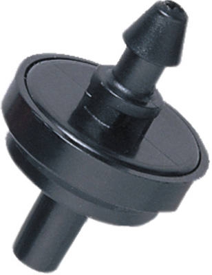 Pressure-Compensating Irrigation Dripper, In-Line, 1-GPH, 10-Pk.