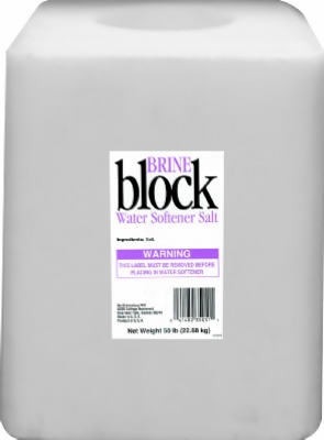 50-LB. Water Softener Salt Block