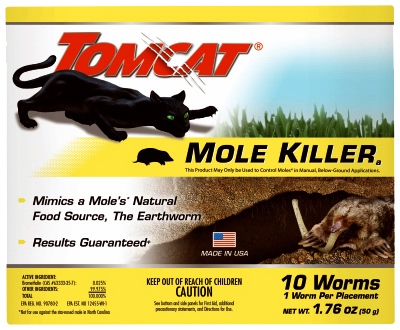 Worm-Shaped Mole Killer, 10-Pk.