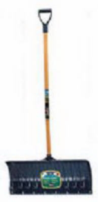 Alpine 26-Inch Poly Snow Pusher With Wood Handle