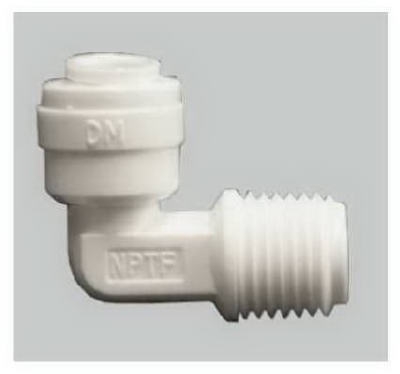 1/4 x 1/4-Inch Male Pipe Thread Elbow
