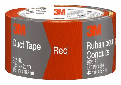 Duct Tape, Red, 1.88-In. x 20-Yd.
