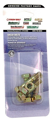 Snow Blower Shear Pins, 4-Pk.