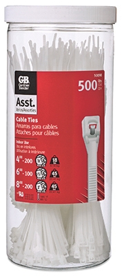 Cable Tie Canister, 500-Pc.