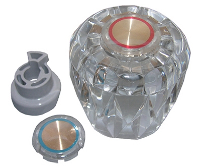 Valley Clear Small Twin Faucet Handle