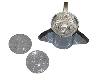 Sayco Space Ace Chrome Large Metal Faucet Handle,