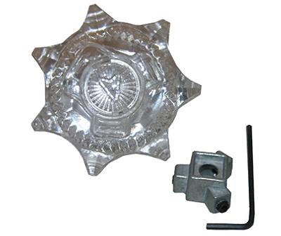 Fit-All Clear Diverter Faucet Handle