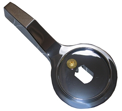 Mixet Chrome-Plated Single-Lever Shower Faucet Handle