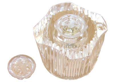 Sterling Clear D Broach Twin Faucet Handle