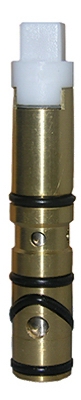Tub & Shower Stem Cartridge, Single-Lever, Hot & Cold, Brass