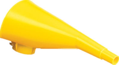 Funnel, Yellow Safety Can, 9-In.