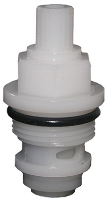 Lavatory & Kitchen Stem Deck Stem Cartridge For Nibco-Streamway Faucets, Hot & Cold, Plastic