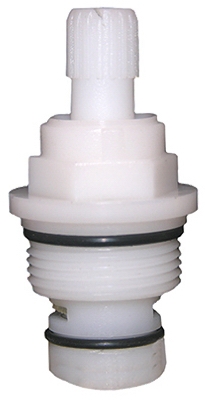 Lavatory & Kitchen Stem Deck For Phoenix Faucets, Hot & Cold, Plastic