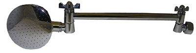 Chrome-Plated Adjustable Shower Arm