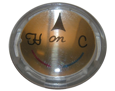 Delta, Single Lever Acrylic Handle Button