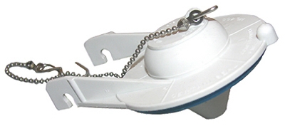 Toilet Flapper Fits Coast Brand,Made Of Plastic,Mounts On Posts Of Flush Valve