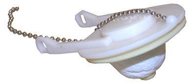 Toilet Flapper Plastic Body With Foam Float,With Chain,For Eljer