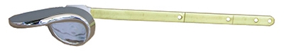Toliet Tank Flush Lever, Chrome Plated